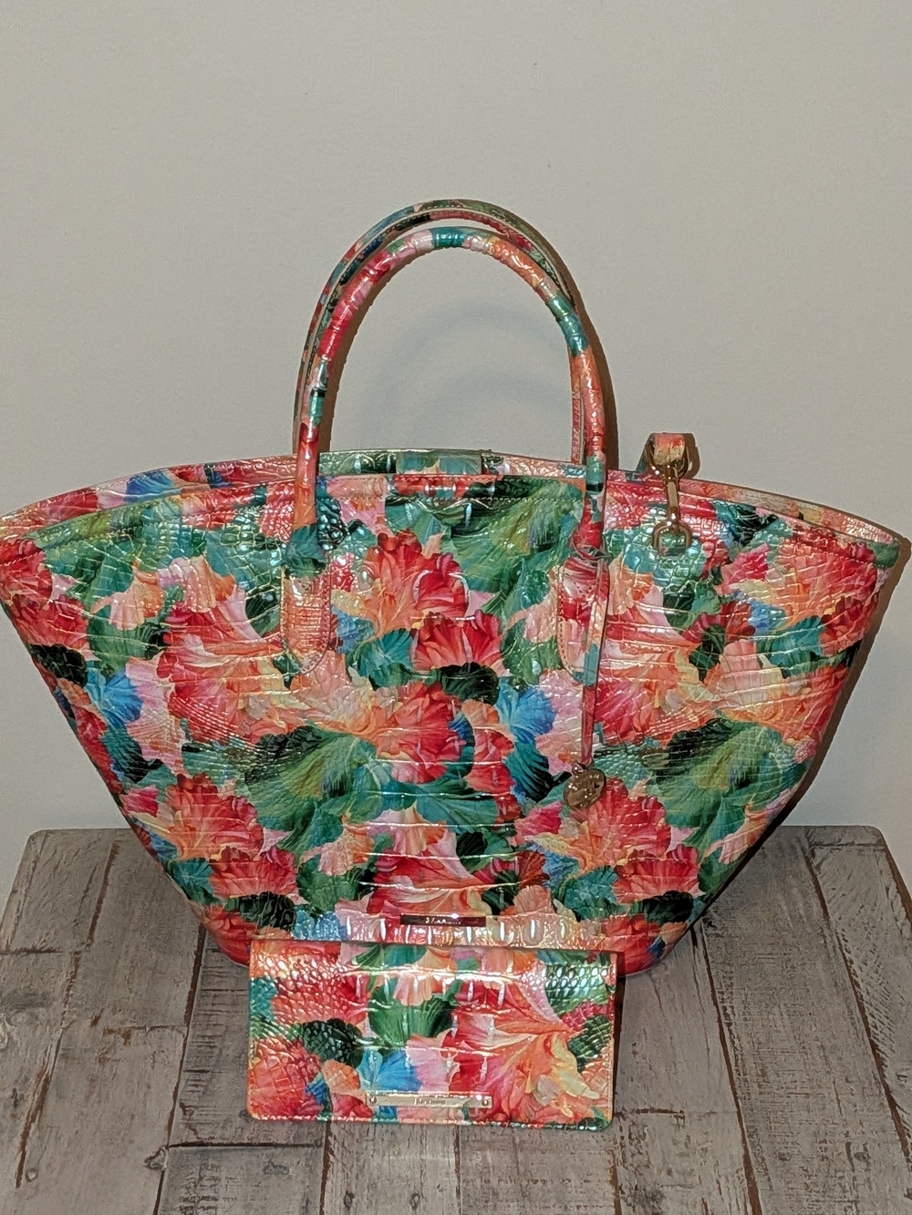 Brahmin Mira Taffy Melbourne Large Tote